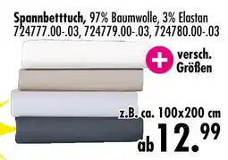Möbel Boss Spannbetttuch Angebot