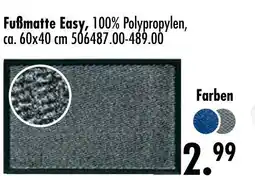 Möbel Boss Fußmatte easy Angebot