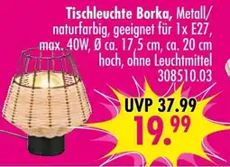 Möbel Boss Tischleuchte borka Angebot