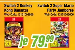Expert Switch 2 donkey kong bananza oder switch 2 super mario party jamboree Angebot