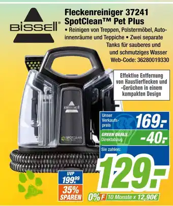 Expert Bissell fleckenreiniger 37241 spotclean pet plus Angebot