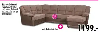 Möbel Boss Ecksofa orion mit funktion Angebot