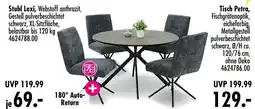 Möbel Boss Stuhl lexi oder tisch petra Angebot