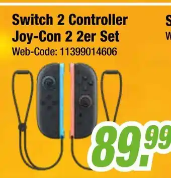 Expert Nintendo switch 2 controller joy-con 2 2er set Angebot