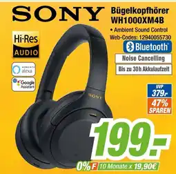 Expert Sony bügelkopfhörer wh1000xm4b Angebot