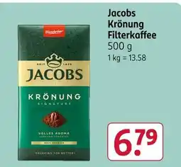 Rossmann Jacobs krönung filterkaffee Angebot
