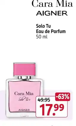 Rossmann Aigner cara mia solo tu eau de parfum Angebot