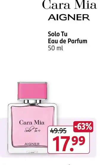 Rossmann Aigner cara mia solo tu eau de parfum Angebot