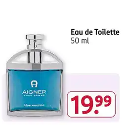 Rossmann Aigner blue emotion eau de toilette Angebot