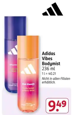 Rossmann Adidas adidas vibes bodymist vanilla delight & peony bloom Angebot