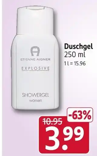 Rossmann Etienne aigner explosive showergel women Angebot