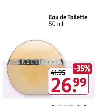 Rossmann Cerruti eau de toilette Angebot