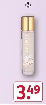 Rossmann Spirit eau de parfum Angebot