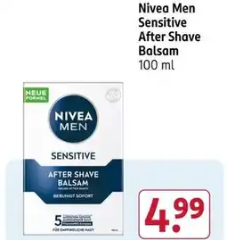 Rossmann Nivea men sensitive after shave balsam Angebot