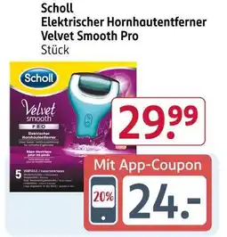 Rossmann Scholl elektrischer hornhautentferner velvet smooth pro Angebot