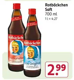 Rossmann Rotbäckchen saft immunstark Angebot