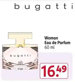 Rossmann Bugatti woman eau de parfum Angebot