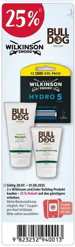 Rossmann Wilkinson sword hydro 5 blades Angebot
