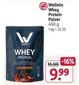 Rossmann Wellmix whey protein pulver Angebot