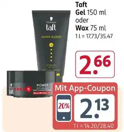 Rossmann Taft gel Angebot