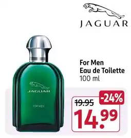 Rossmann Jaguar for men eau de toilette Angebot