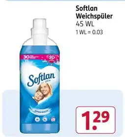 Rossmann Softlan weichspüler windfrisch Angebot