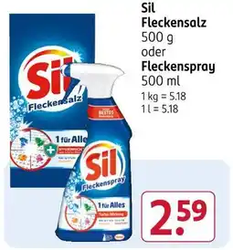 Rossmann Sil fleckensalz Angebot
