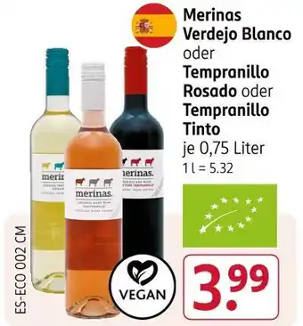 Rossmann Merinas verdejo blanco Angebot