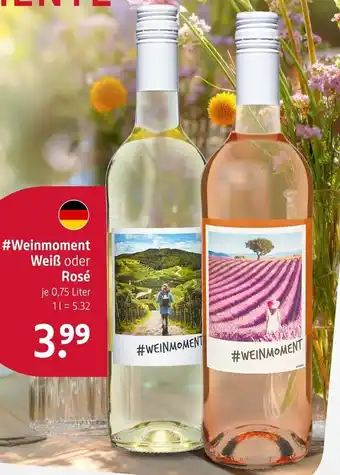 Rossmann weinmoment weiß Angebot
