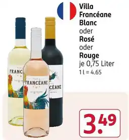 Rossmann Villa francéane blanc Angebot