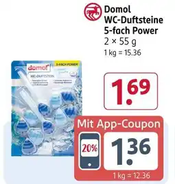 Rossmann Domol wc-duftsteine 5-fach power Angebot