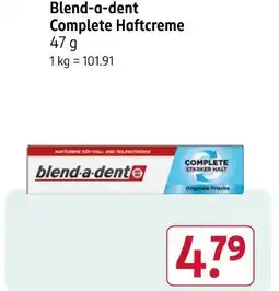 Rossmann Blend-a-dent complete haftcreme Angebot