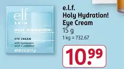 Rossmann E.l.f. holy hydration! eye cream Angebot
