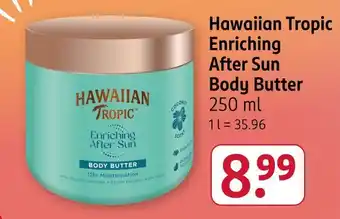 Rossmann Hawaiian tropic enriching after sun body butter Angebot