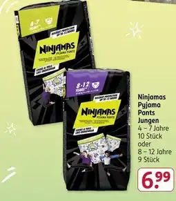 Rossmann Ninjamas pyjama pants jungen 4–7 jahre Angebot