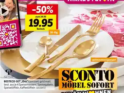 SCONTO Peill + putzler besteck-set 'oro' Angebot