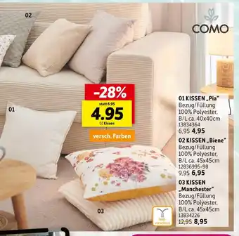 SCONTO Como kissen pia Angebot