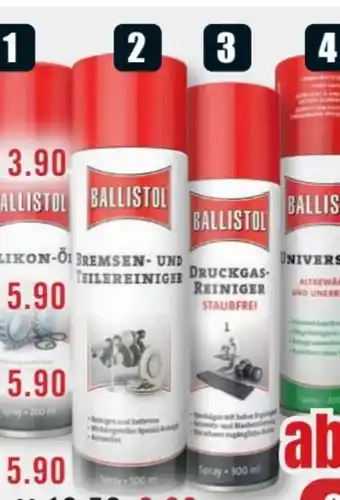 B1 Discount Baumarkt Ballistol Universalöl Spray Angebot