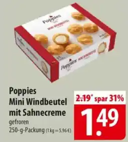 Famila Nord Ost Poppies Mini Windbeutel mit Sahnecreme Angebot