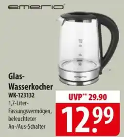 Famila Nord Ost Glas-Wasserkocher WK-123132 Angebot