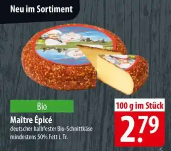 Famila Nord Ost Bio Maître Épicé Angebot