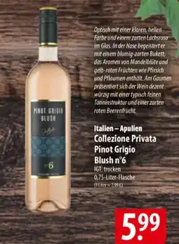 Famila Nord Ost Collezione Privata Pinot Grigio Blush n°6 Angebot