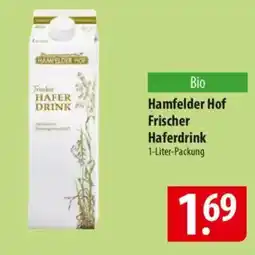 Famila Nord Ost Hamfelder Hof Frischer Haferdrink Angebot
