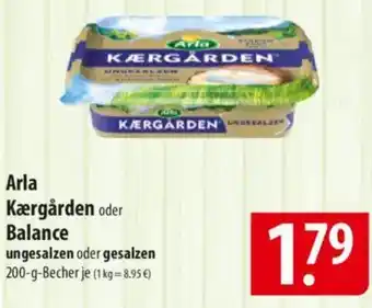 Famila Nord Ost Arla Kærgården oder Balance Angebot