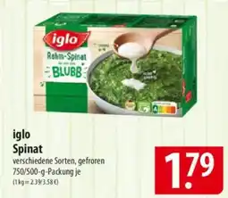 Famila Nord Ost iglo Spinat Angebot