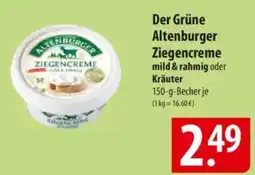 Famila Nord Ost Der Grüne Altenburger Ziegencreme Angebot