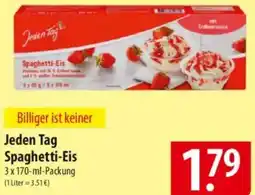 Famila Nord Ost Jeden Tag Spaghetti-Eis Angebot