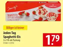 Famila Nord Ost Jeden Tag Spaghetti-Eis Angebot