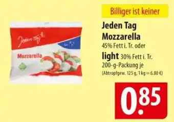 Famila Nord Ost Jeden Tag Mozzarella Angebot