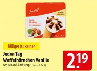Famila Nord Ost Jeden Tag Waffelhörnchen Vanille Angebot